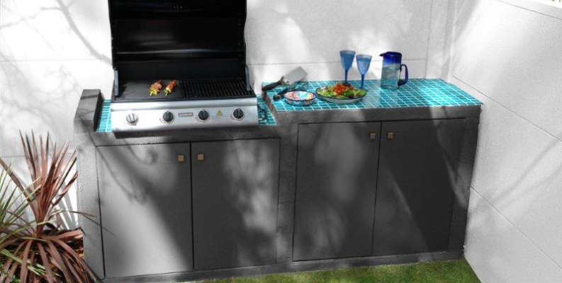 How to build a Hebel BBQ bench